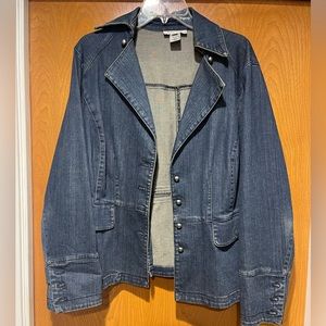 Nine West Woman Denim Blazer